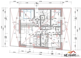Novostavba byt 2+kk/B, 51m2, garážové stání, Praha 6 Ruzyně, - 13