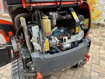 minibagr KUBOTA KX018-4 / hydr. rychloupínák / 3x lopata - 13