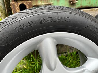Alu kola Mini Cooper 4x100  letní pneu 195/55 R16 - 13
