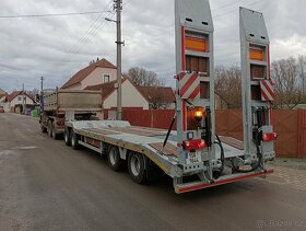 SLEVA přepravník strojů podvalník vlek točnicový - 13