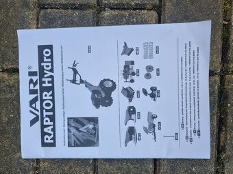 malotraktor sekačka Raptor Vari AV 650 s příslušenstvím - 13