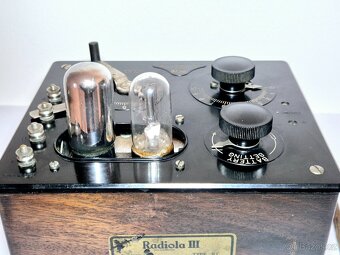 Rádio R.C.A Radiola III. typ RI, 1924, USA, New York - 13