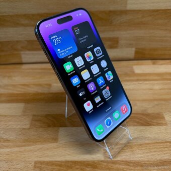 iPhone 14 Pro 128GB, fialový, eSIM (12 měsíců záruka) - 13