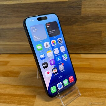 IPhone 15 Pro 128GB, modrý Titan, eSIM (rok záruka) - 13