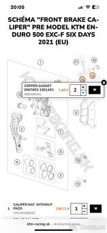 Ktm exc/ sx brembo strmen, motomaster flame - 13