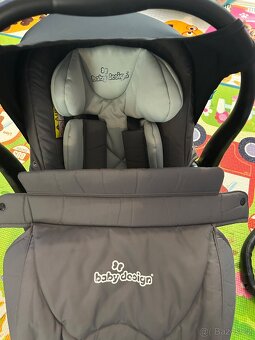 Kočárek Baby design HUSKY +autosedačka s adaptéry - 13