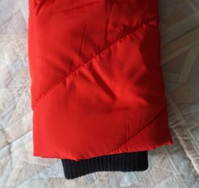 Dámská prošívaná červená zimní bunda Epister 2XL/42-44 - 13