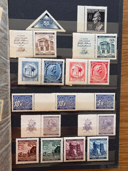 Sbírka známek z období Protektorátu a poválečného ČSR - 13