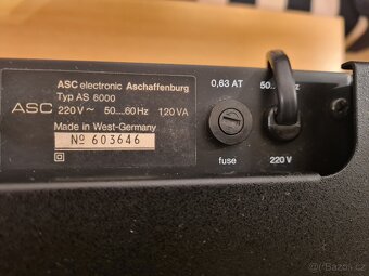 AS 6002 s HS půlstopý magnetofon ve výborném stavu (2) - 13
