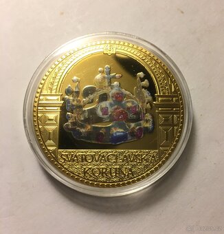 Medaile České korunovační klenoty Koruna, Žezlo, Meč - 13