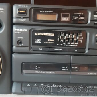 Rádio - magnetofon s CD / Panasonic RX - DT 650 - 13