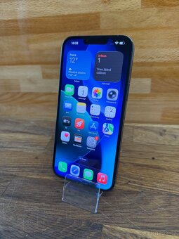 iPhone 13 Pro Max 128GB, modrý, 100% baterie (rok záruka) - 13