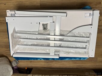 Dětský rostoucí psací stůl, bílý - 13