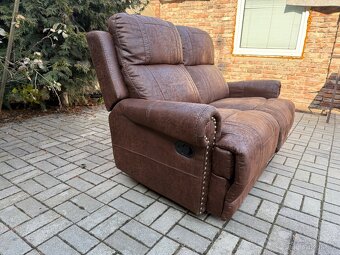 LUXUSNÍ SEDACÍ SOUPRAVA(POHOVKA) S RELAXAČNÍ FUNKCÍ - 13