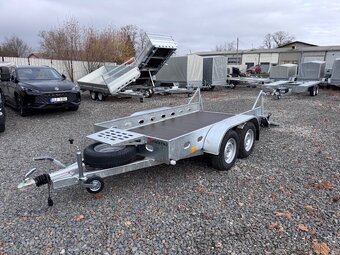 Přívěsný vozík 300x150cm, 2700kg, rampa - 13