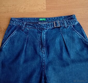 Benetton dámské lehké džínové kalhoty vel. S - 13