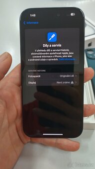 Apple iPhone 15 128GB, zánovní, perfektní stav,baterie 100% - 13