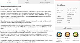 Krásná kompletní kolekce Legendární mince světa 999/1000 Ag - 13