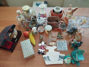 Sklo, keramika, porcelán, figurky - 13