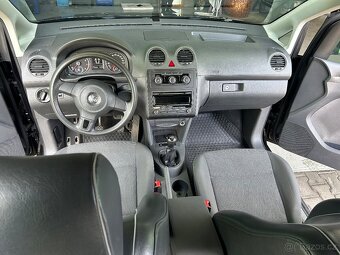 Volkswagen Caddy Maxi 2.0 CNG 80 kW, 7 míst, r. 2012, ČR - 13