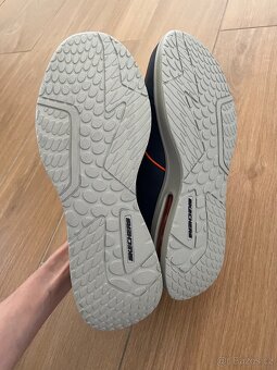 Nové pánské modré letní boty / tenisky zn. Skechers - 13