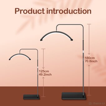 Luxus led kosmetická lampa 3 svítivosti s dálkou - 13