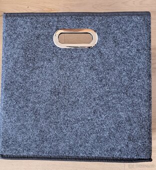 EKET Skříňka se 4 přihrádkami, červená, 70x35x70 cm - 13