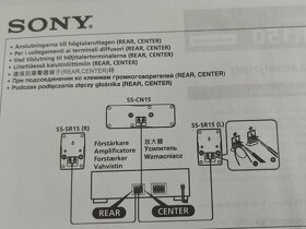 Prodám aparaturu Sony Dolby Surround Pro Logic - 13