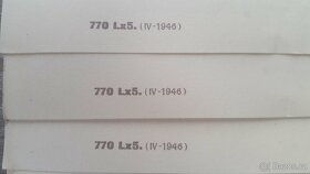 Staré dokumenty, letáky, telegramy, slovníky - 13