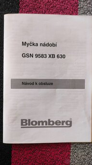 Myčka nádobí Blomberg, Beko - 13