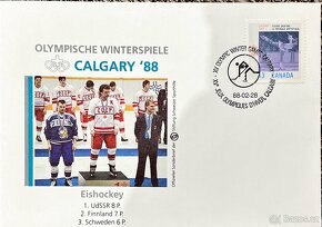 Sada obálek s témetikou OH Calgary 1988 - 13