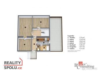 Prodej, domy/rodinný, 120 m2, Za Skálou 254, 26703 Hudlice,  - 13