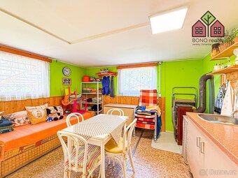 Chata o ploše 16 m2, udržovaná zahrada o rozloze 405 m2, OV, - 13