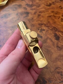 Predám vintage raritnú hubicu Zinner select 9 alt saxofón - 13