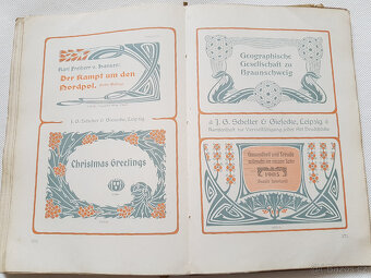Secesní vzorník tiskové ozdoby vzory viněty 1900 secese - 13