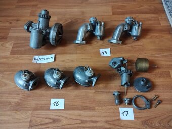 Karburátory Pérák, kývačka, panelka, californian, skůtr, atd - 13