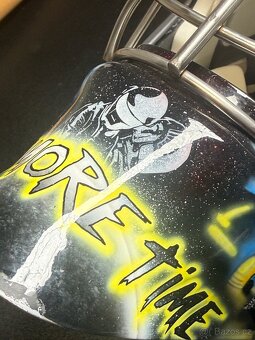 Brankářská Maska Rey Custom Daft Punk - 13