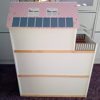 Dětský dřevěný domeček pro panenky - 13