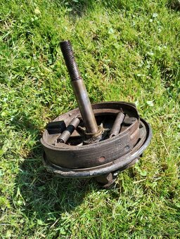 Prodám originální patinové kolo ČZ 150 C s linkami + brzda - 13