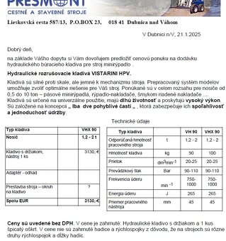 Nove buraci kladivo na minibagr. 1,2-2,2t - 13