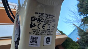 Elektrokolo Haibike Trekking 4 Low 1. majitelka 3600km - 13