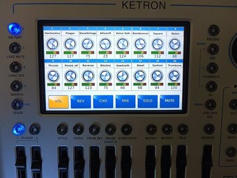 KETRON MidjPRO - multiformátový přehrávač, zvukový modul - 13