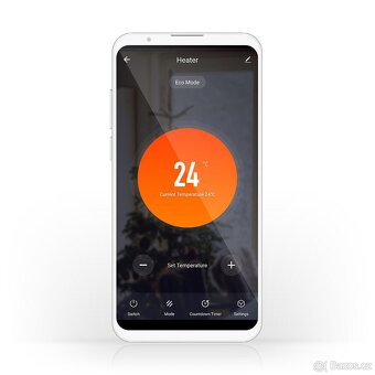 Smart konvektor NEDIS WIFIHTPL20FWT WiFi Tuya - 13