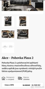Pohodlná kvalitní pohovka - gauč - 13