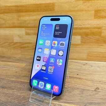 IPhone 16 128GB, modrozelený, 100% baterie (rok záruka) - 13