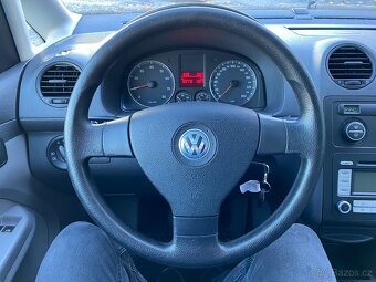 Volkswagen Caddy, 1.6i 75kW- KLIMA - PDC - TAŽNÉ - 13