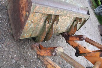 Zetor 7211 čelní nakladač ln 7211 lopata deska s vidlemi - 13