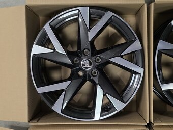 originál alu ŠKODA Superb IV Aniara 8x19" 5x112 ET44 R19 - 13