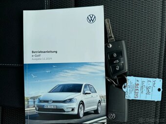 Volkswagen E-Golf 2020 elektro,LED,100kw,dojezd 220km,2xpneu - 13