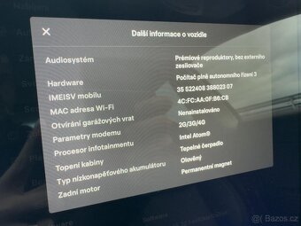 Tesla 3 SR+, refresh, DPH, SoH 94%, záruka - 13